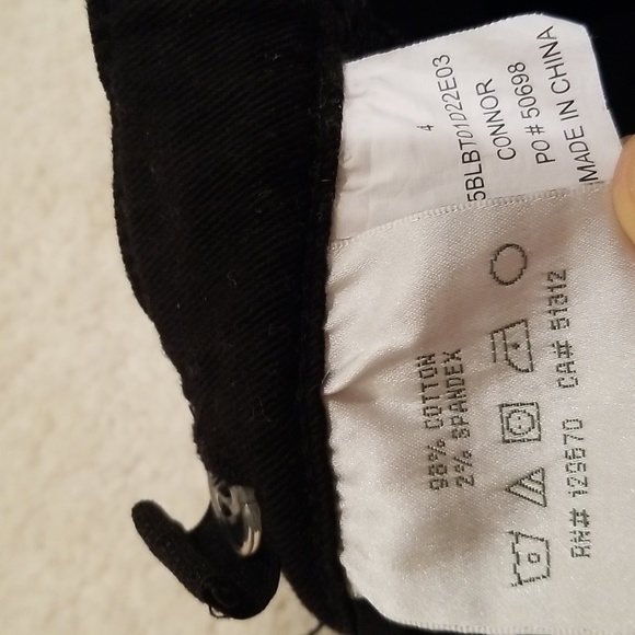 2 Joe's Jeans 4T: Black Jeans & Brixton Straight Leg Jeans in James Dark Blue - Picture 10 of 16